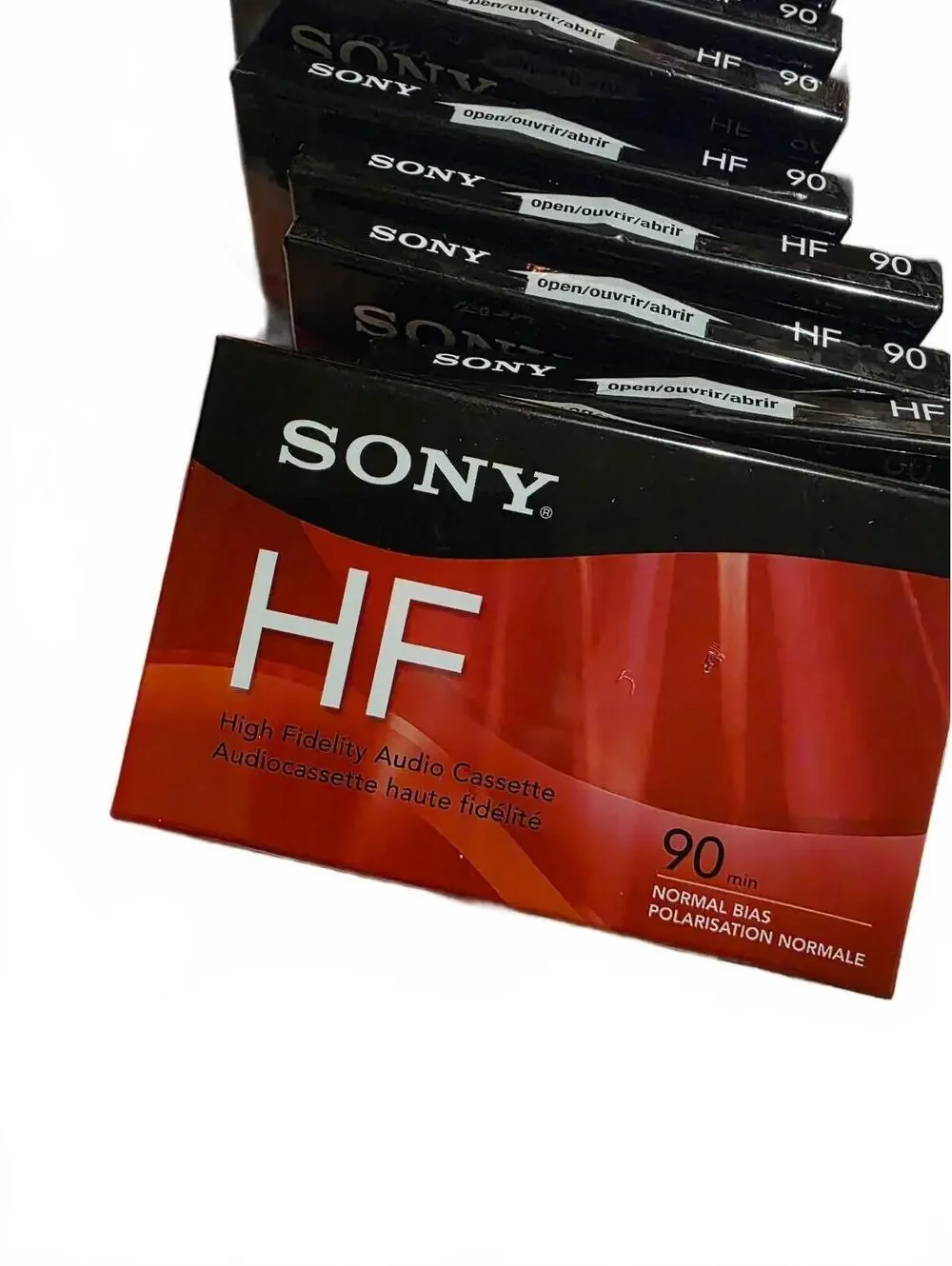 Sony HF 90 High Fidelity Audio Cassette Tape 90 Minutes Normal Bias